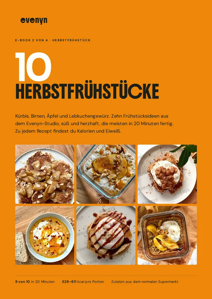 Titelseite des E-Books 10 Herbstfrühstücke