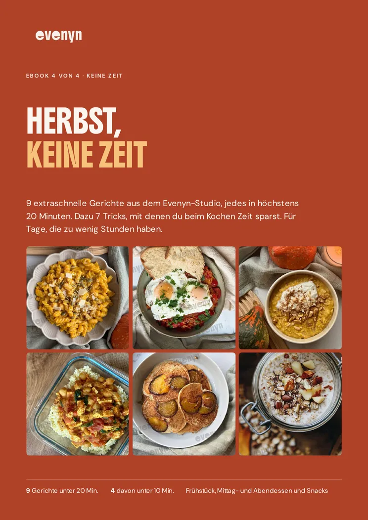 Titelseite des E-Books Herbst, wenn du keine Zeit hast