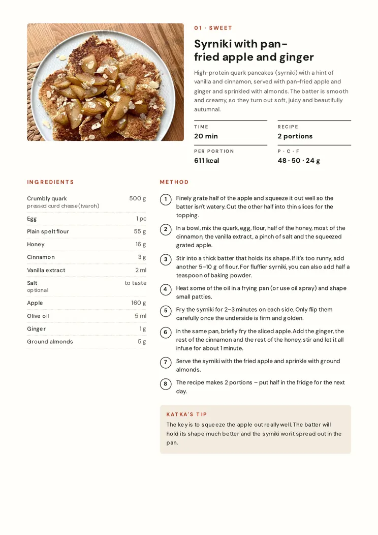 Page 3 of the ebook 10 autumn breakfasts