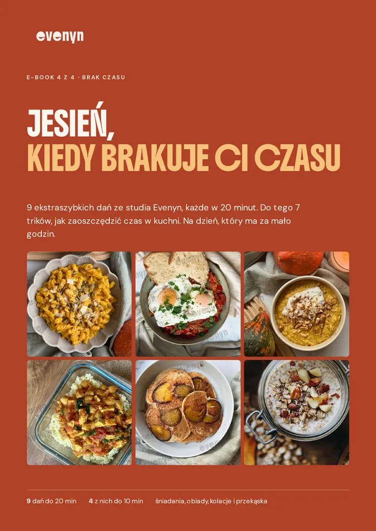 Okładka e-booka Jesień, kiedy brakuje ci czasu